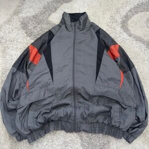 Vintage 80s colorblock windbreaker